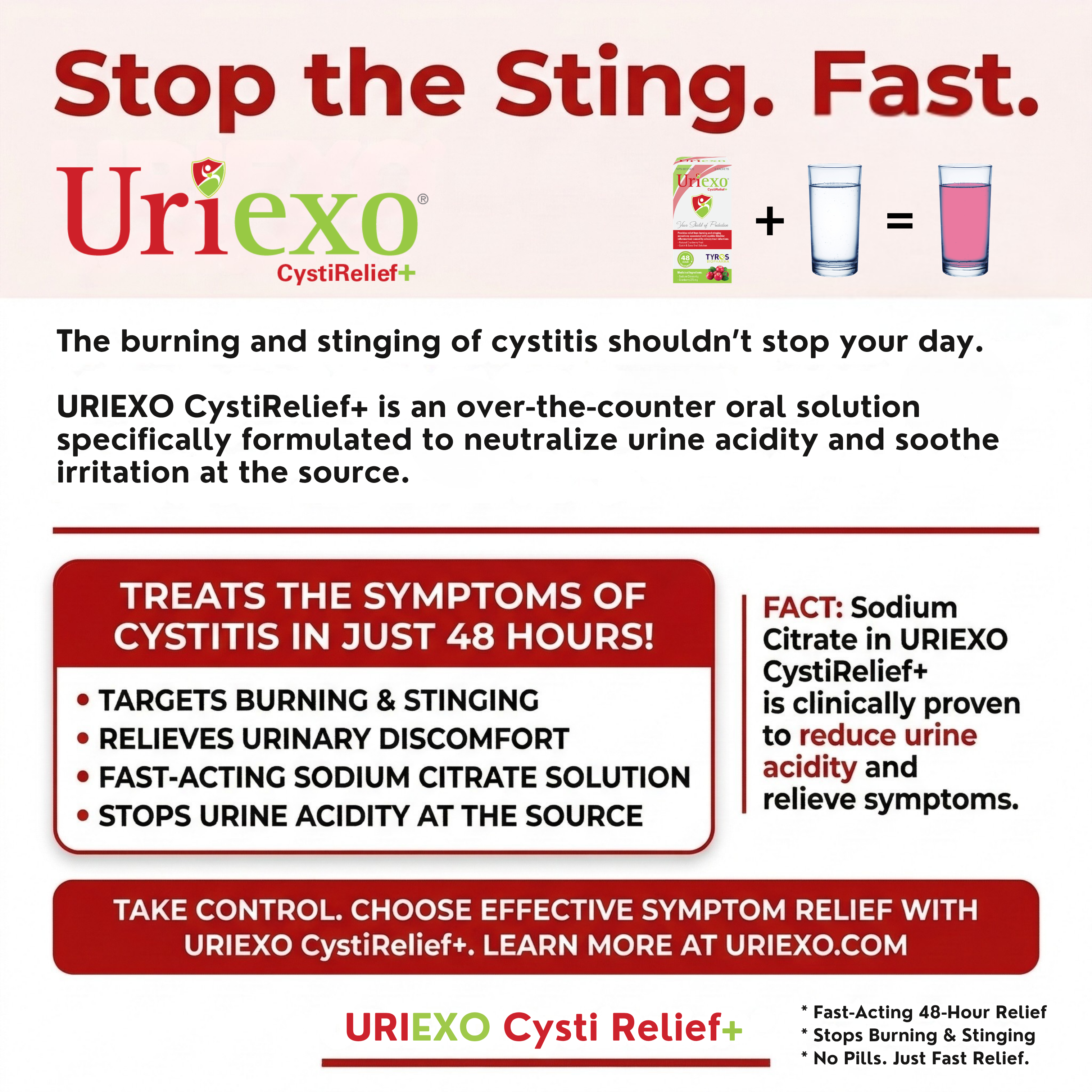 Uriexo CystiRelief+