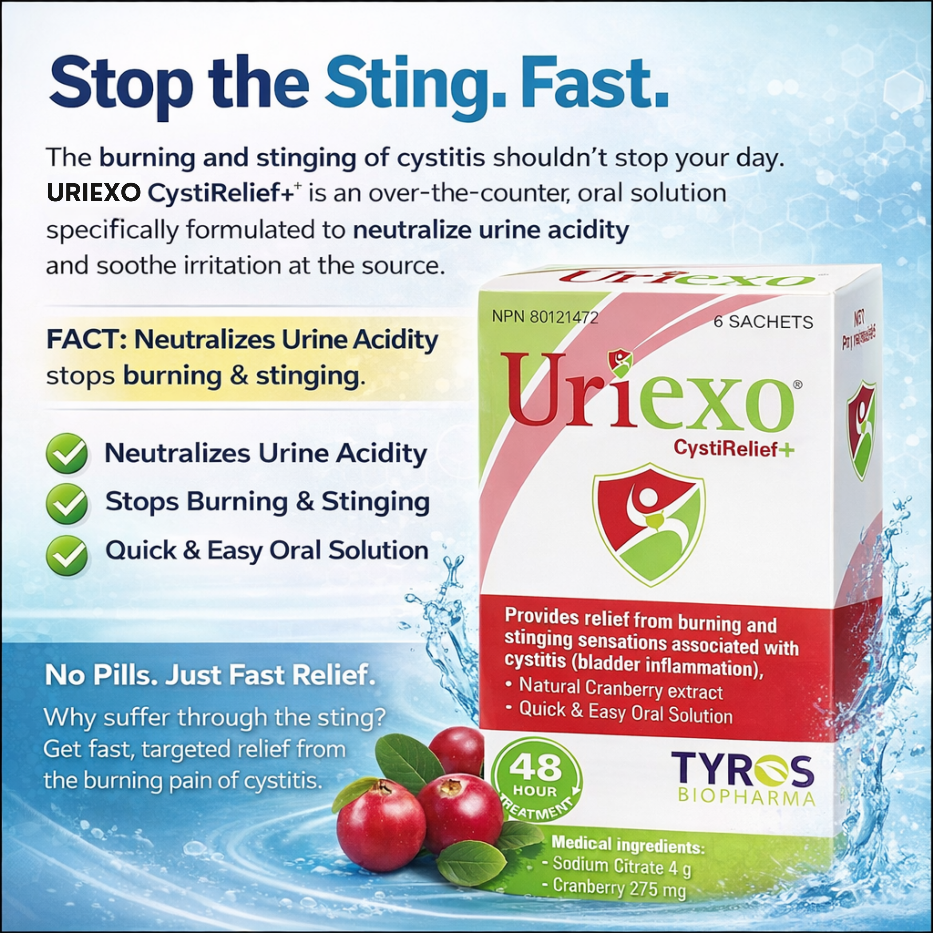 Uriexo CystiRelief+