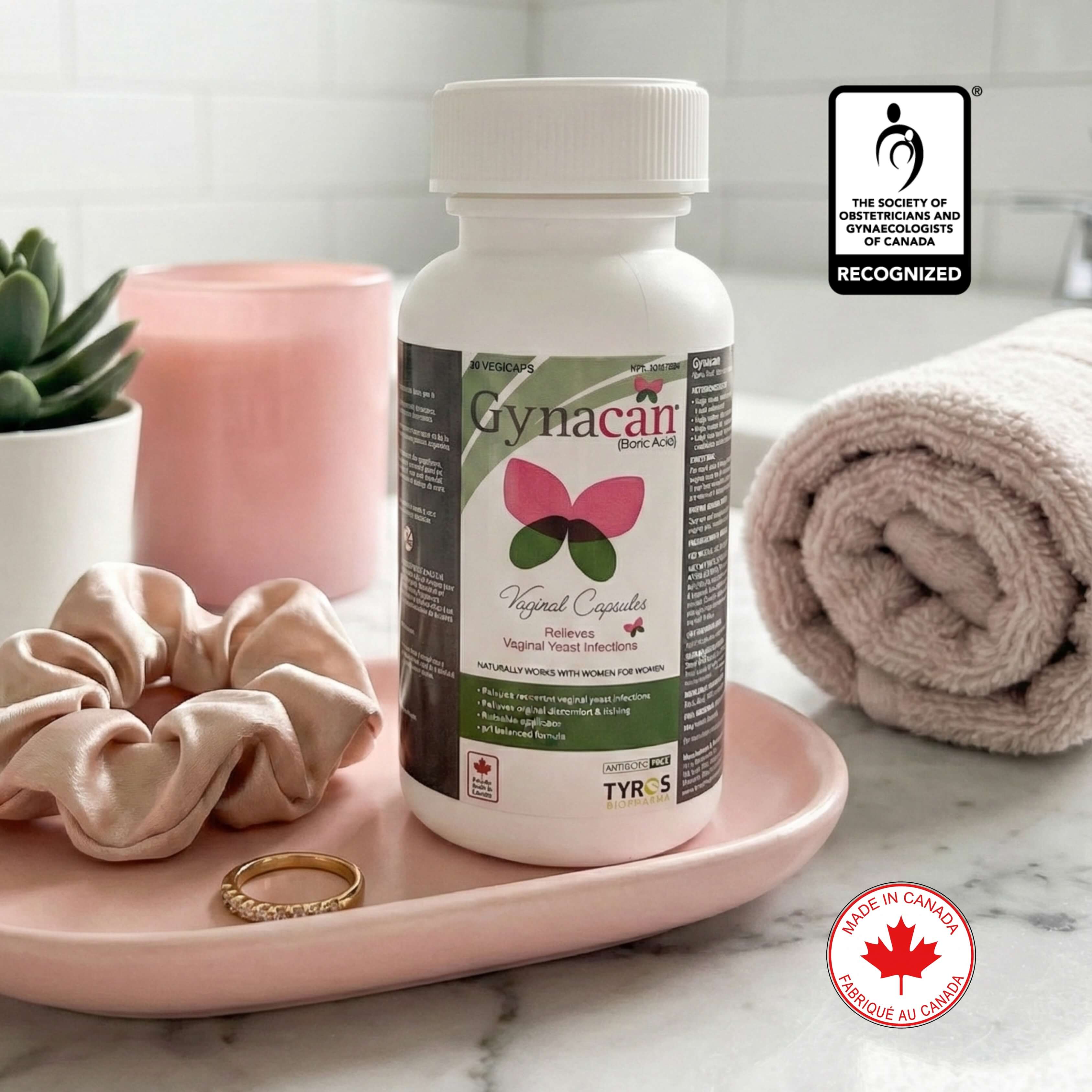 Gynacan Vaginal Capsules (30 Vegicaps)