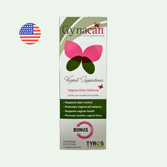 Gynacan Vaginal Suppositories (30 Vegicaps)