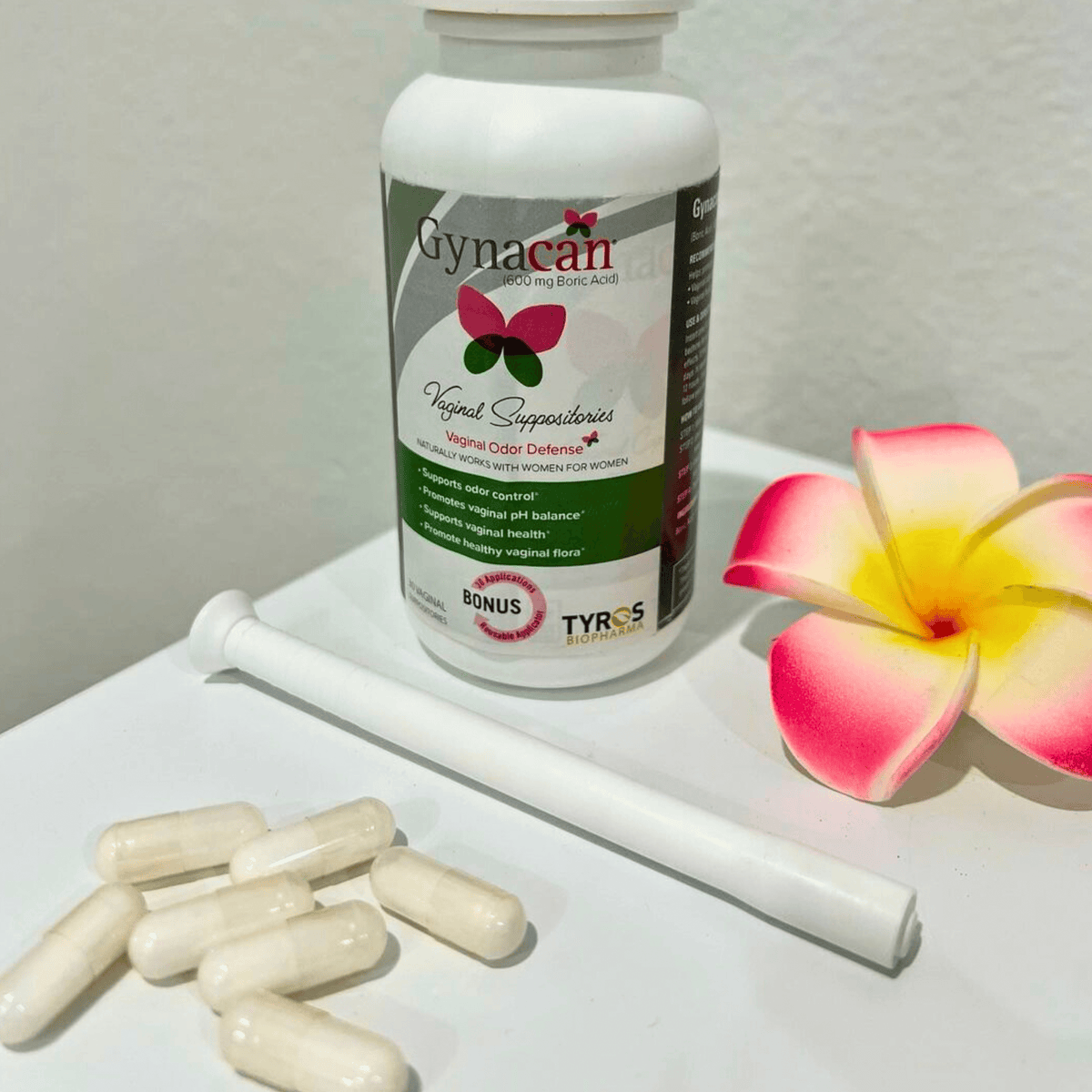 Gynacan Vaginal Suppositories (30 Vegicaps)
