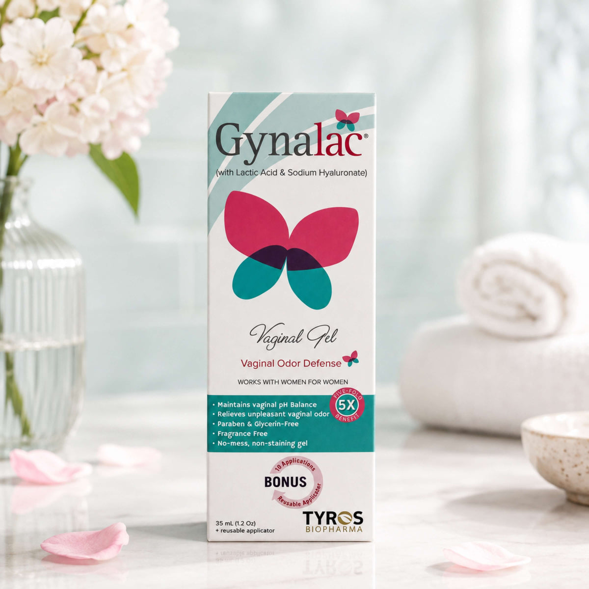 Gynalac Vaginal Gel (35 mL, 1.23 oz)