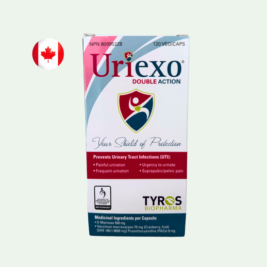 Uriexo Double Action (120 Vegicaps)