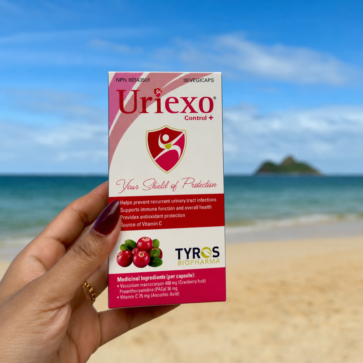 Uriexo Control+ (90 Vegicaps)