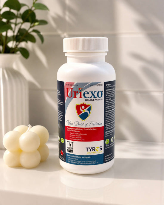 Uriexo Double Action (120 Vegicaps)