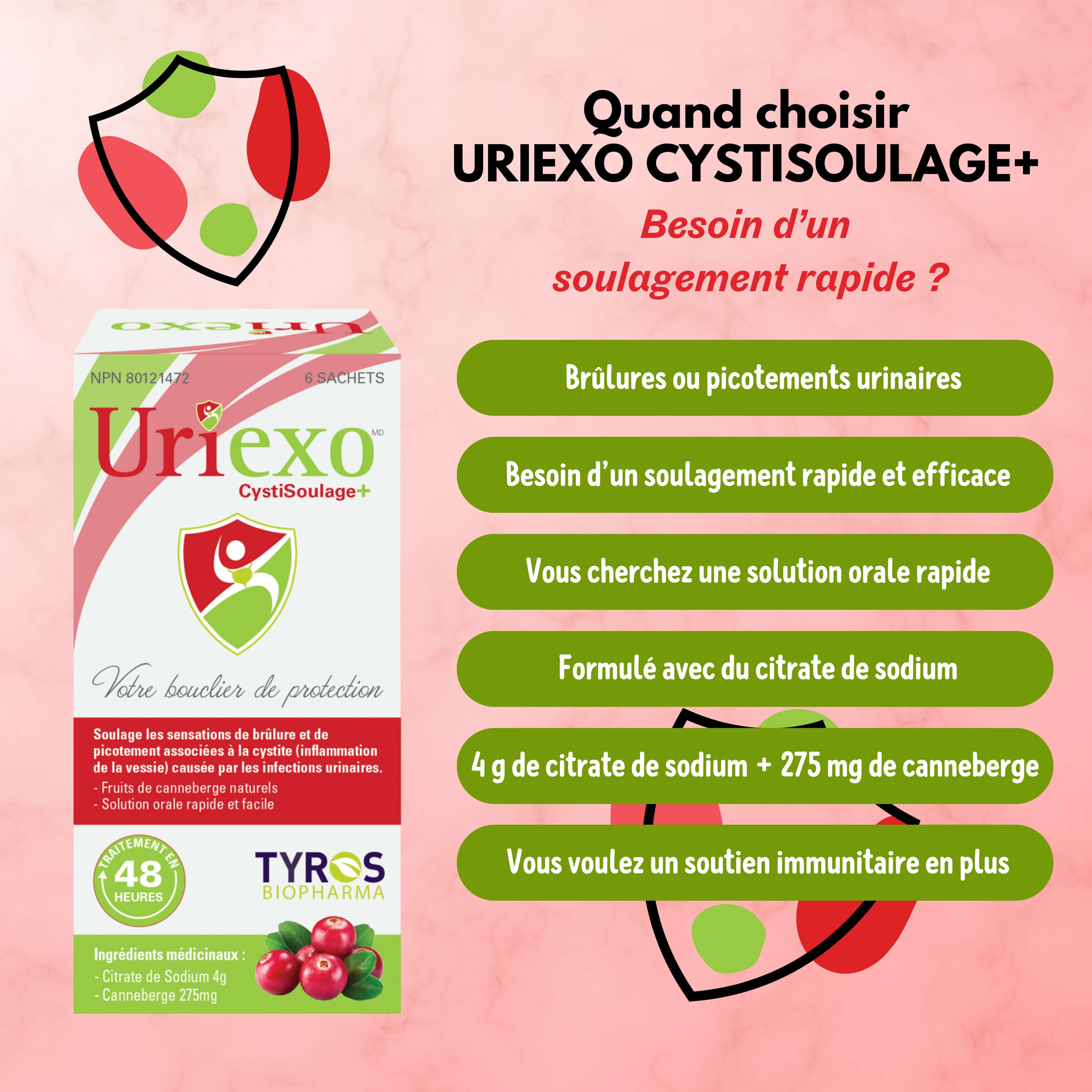 Uriexo CystiRelief+